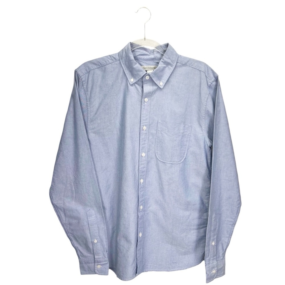 Outerknown Oxford Shirt Men’s Size Small Blue Button Down Long Sleeve New NWT